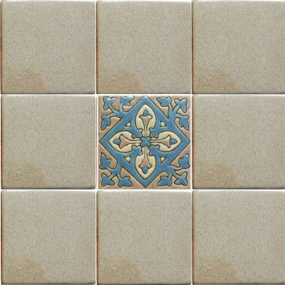 Smoked Verona Alhambra Talavera Mexican Tile Details