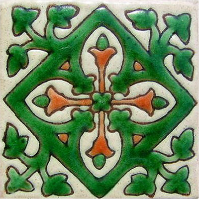 Green Verona Alhambra Talavera Mexican Tile