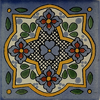 TalaMex Sky Talavera Mexican Tile