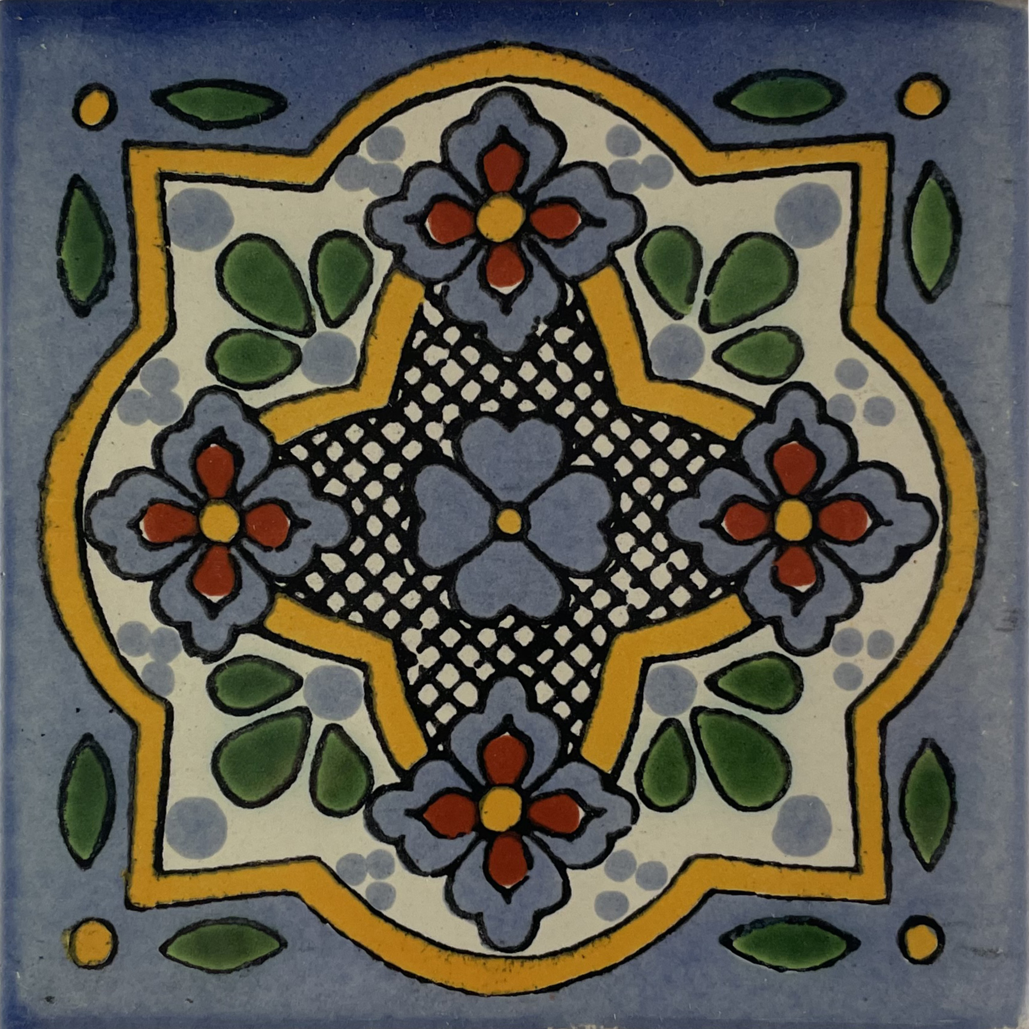 TalaMex Sky Talavera Mexican Tile