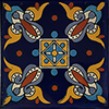 TalaMex Blue Oasis Talavera Mexican Tile