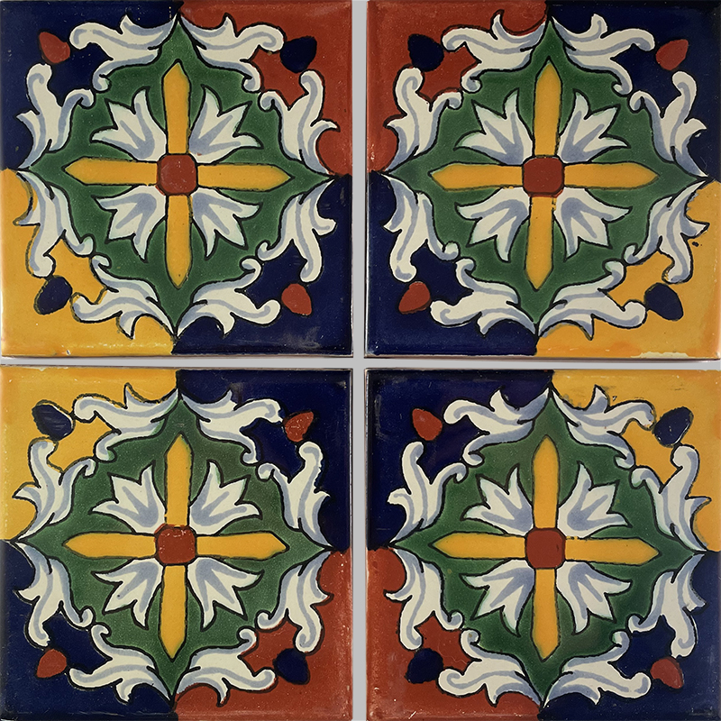 TalaMex Veneto Talavera Mexican Tile Details
