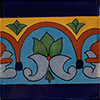 TalaMex Aqua Border Talavera Mexican Tile