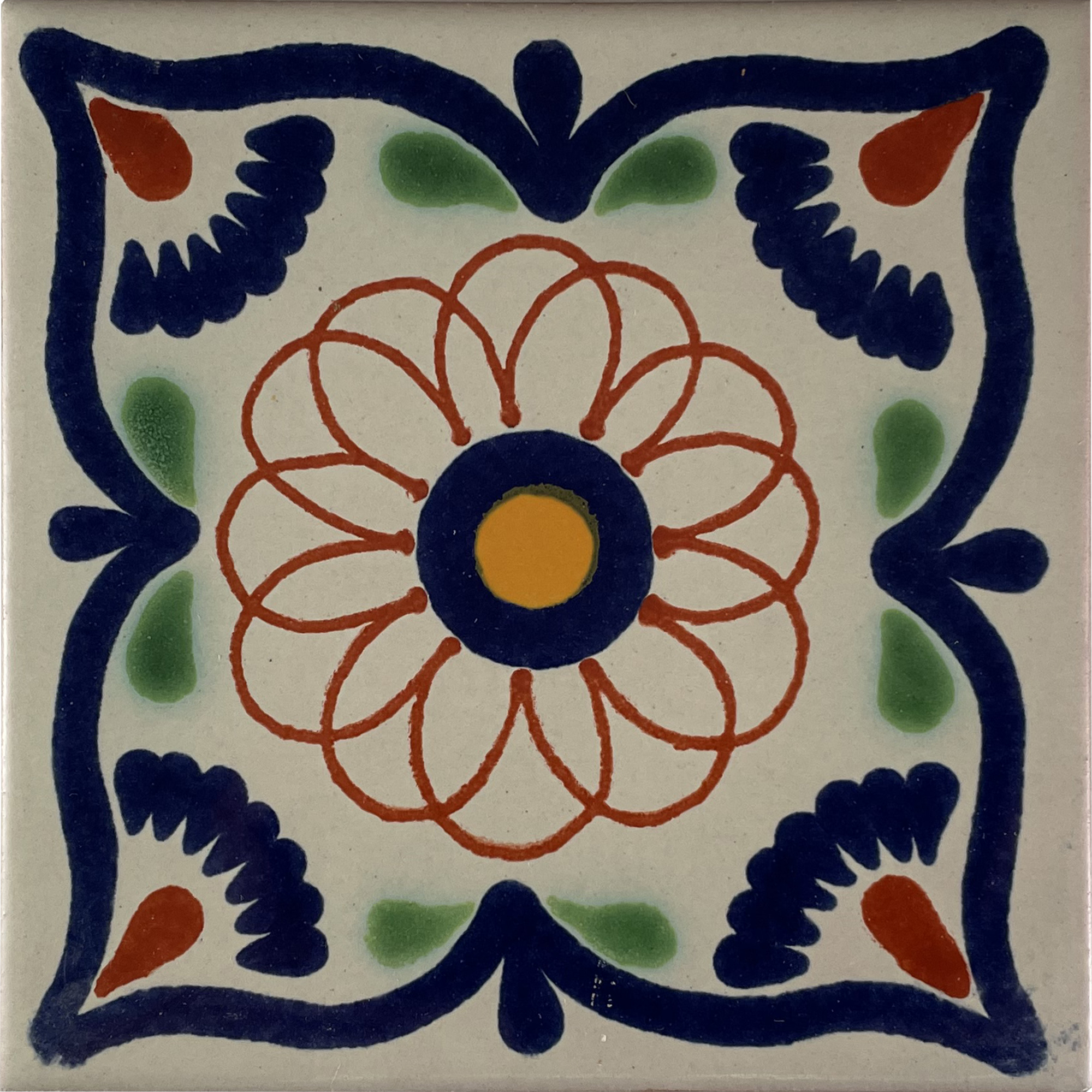 TalaMex Spiral Talavera Mexican Tile