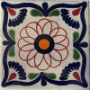 TalaMex Brown Spiral Talavera Mexican Tile