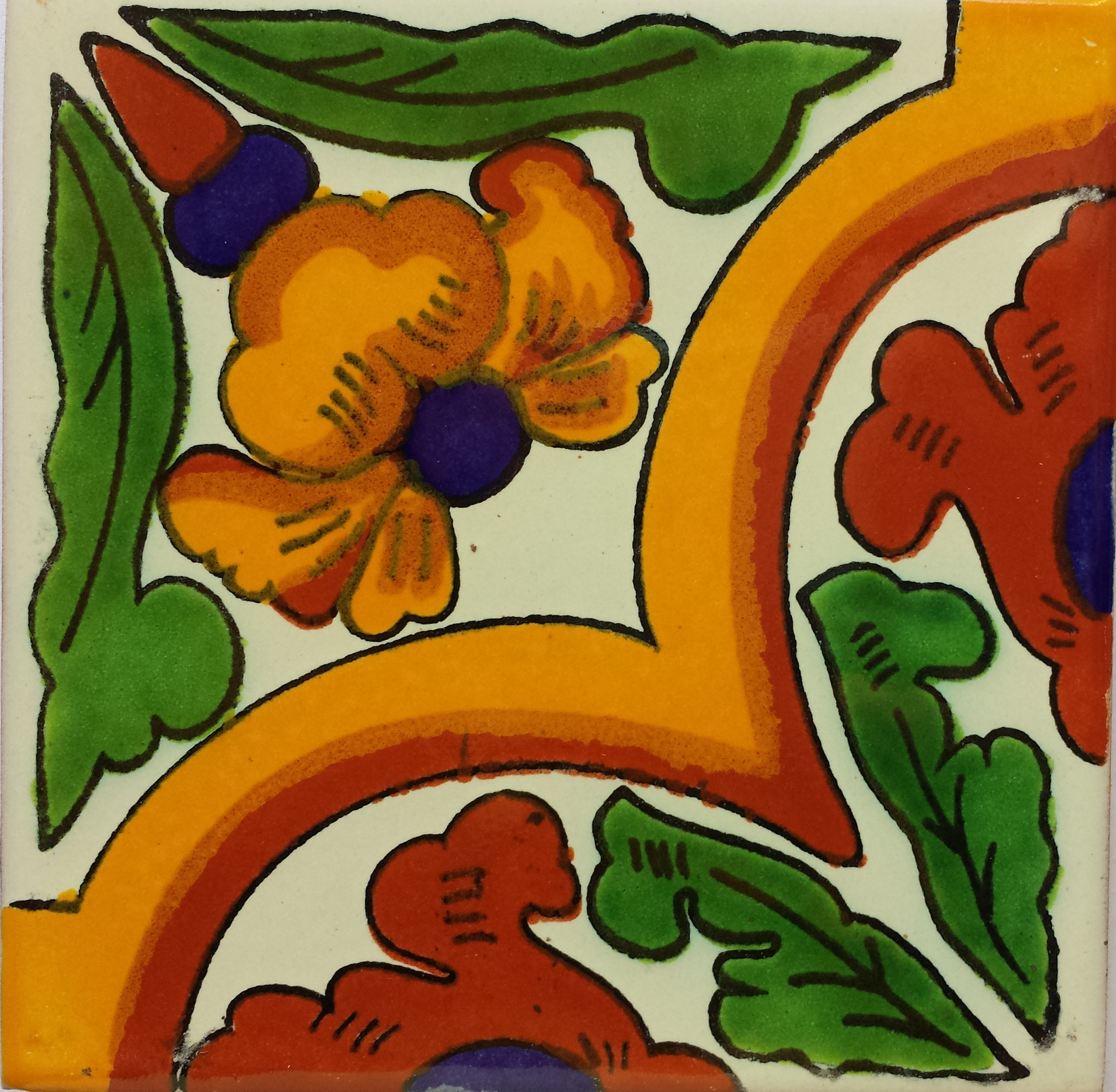 TalaMex Ada Talavera Mexican Tile