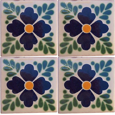 TalaMex Tlaquepaque Talavera Mexican Tile Close-Up