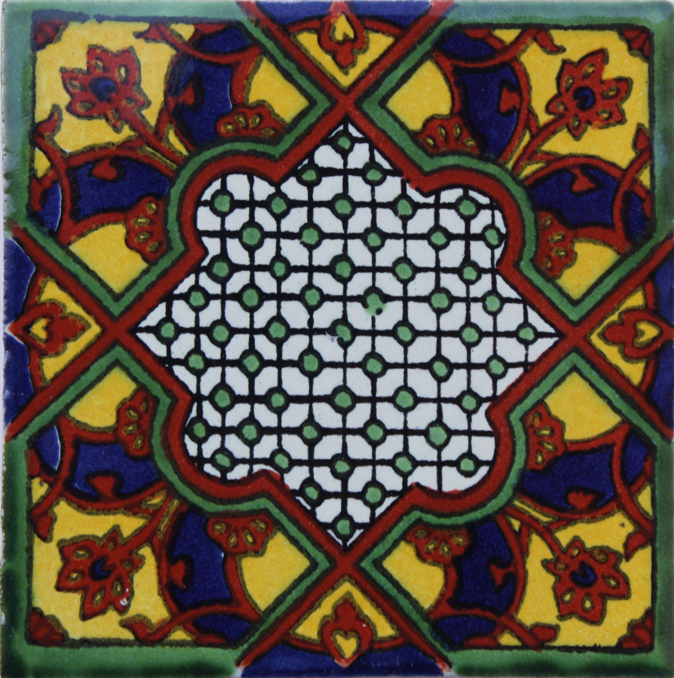 TalaMex Azteca Talavera Tile