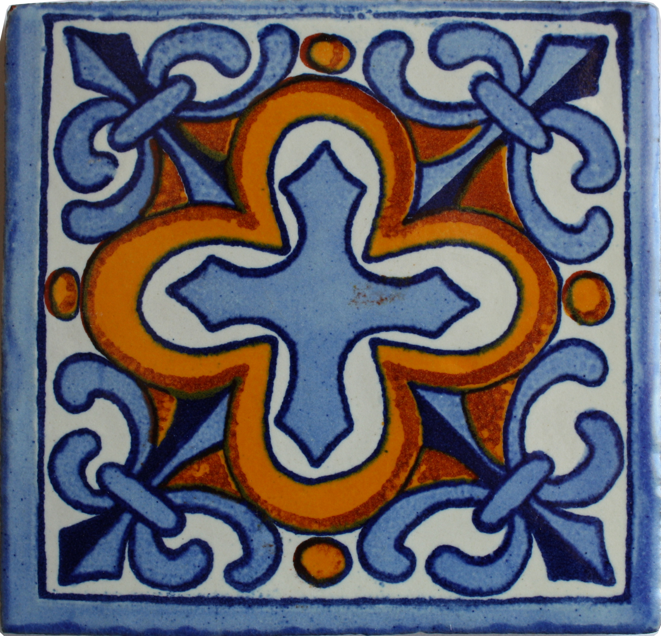 TalaMex Escudo Talavera Mexican Tile