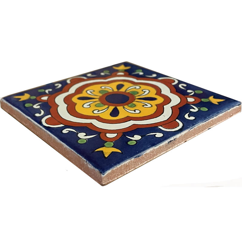 TalaMex Full Cupula Talavera Mexican Tile Close-Up