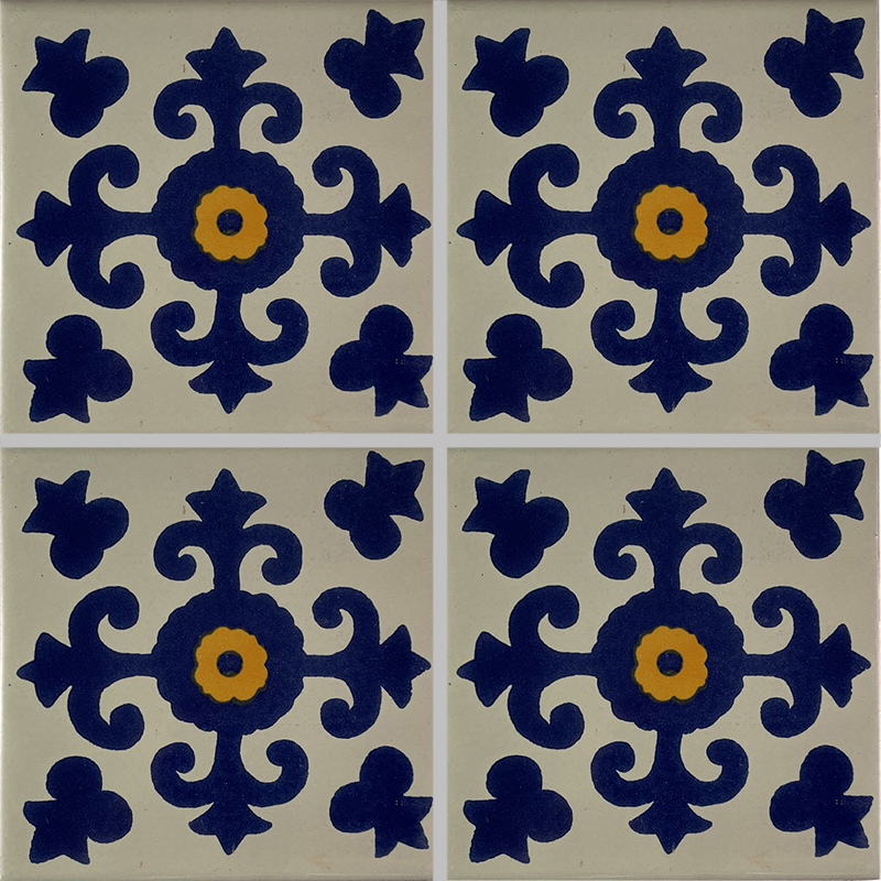 TalaMex Valencia Talavera Mexican Tile Details