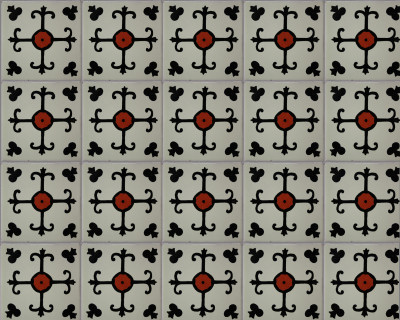 TalaMex Madero Talavera Mexican Tile Close-Up
