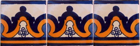 TalaMex Milan Talavera Mexican Tile Close-Up