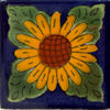 TalaMex Sunflower Talavera Mexican Tile