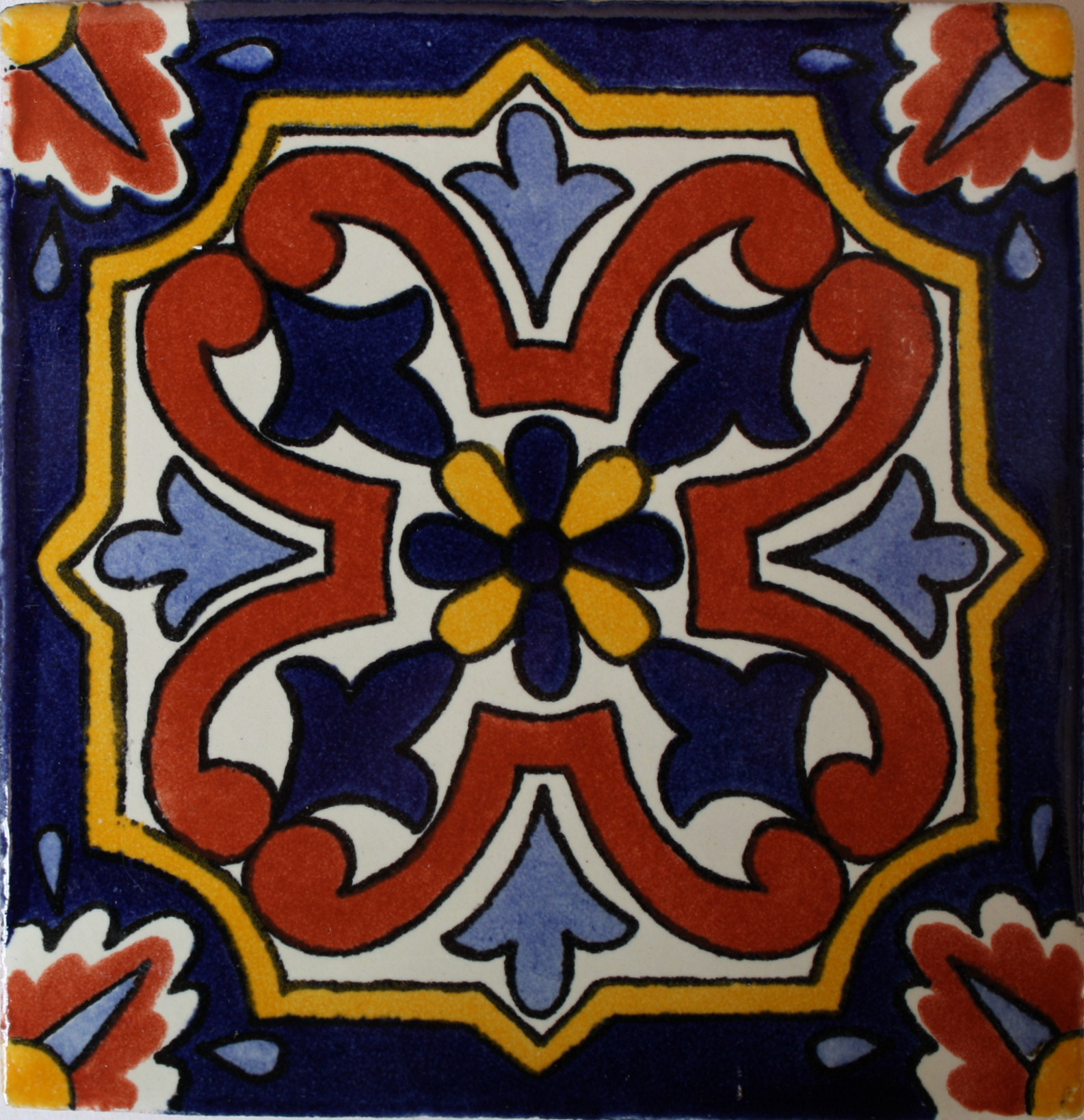 TalaMex Picota Talavera Mexican Tile 