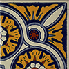 TalaMex Chain Corner Talavera Mexican Tile