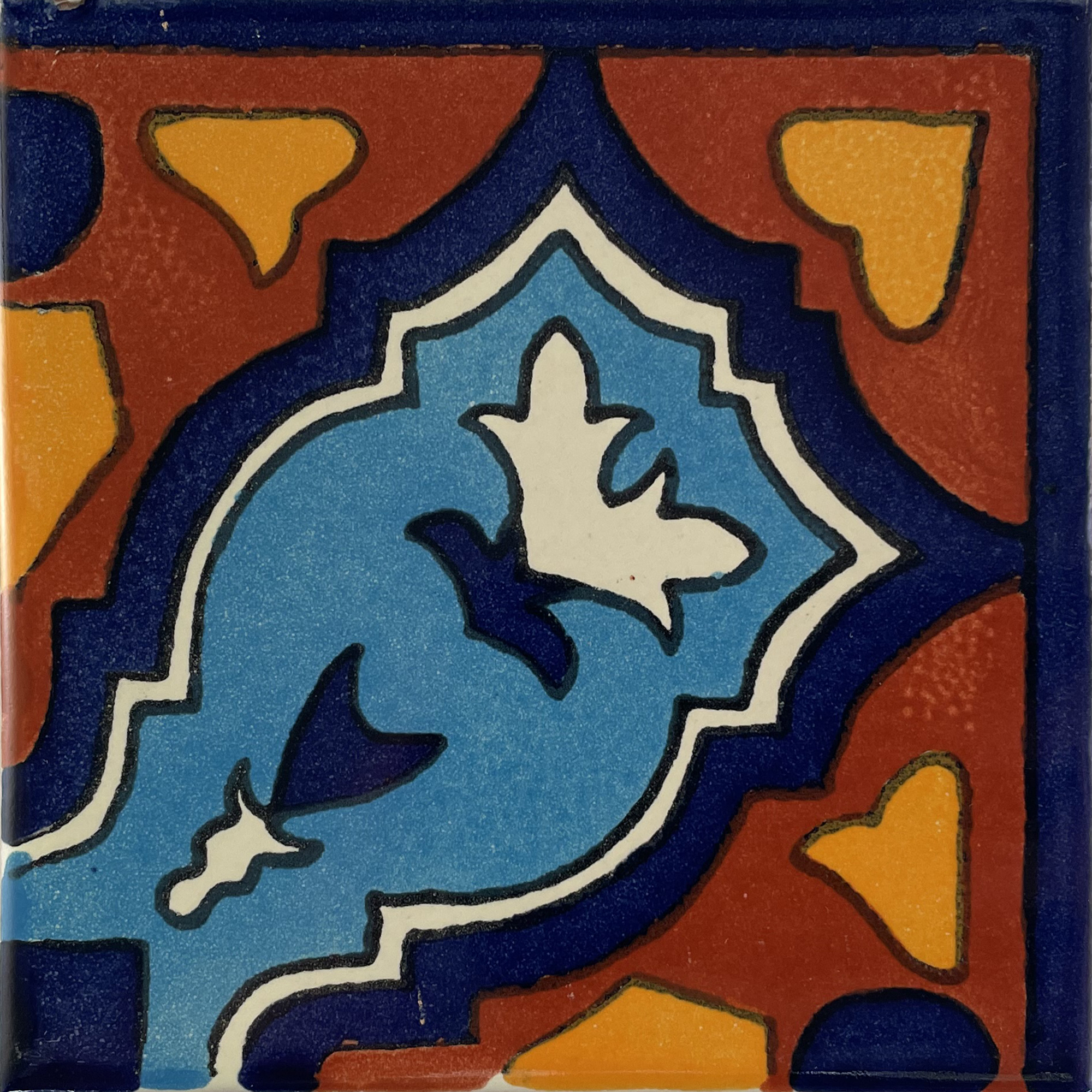 TalaMex Corner Searise Santa Barbara Mexican Tile 