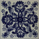 TalaMex Blue Web Talavera Mexican Tile