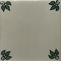 TalaMex Vine Talavera Mexican Tile