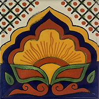 TalaMex Sunrise Talavera Mexican Tile