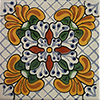 TalaMex Blossom Talavera Mexican Tile 