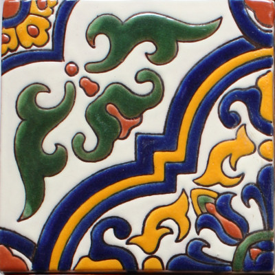 Alhambra HV3 Talavera Tile