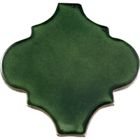 TalaMex Lantern Green Mexican Tile