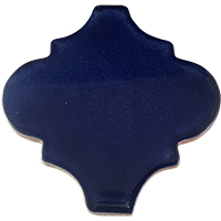 TalaMex Lantern Cobalt Blue Mexican Tile