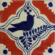TalaMex Colonial Bird Talavera Mexican Tile
