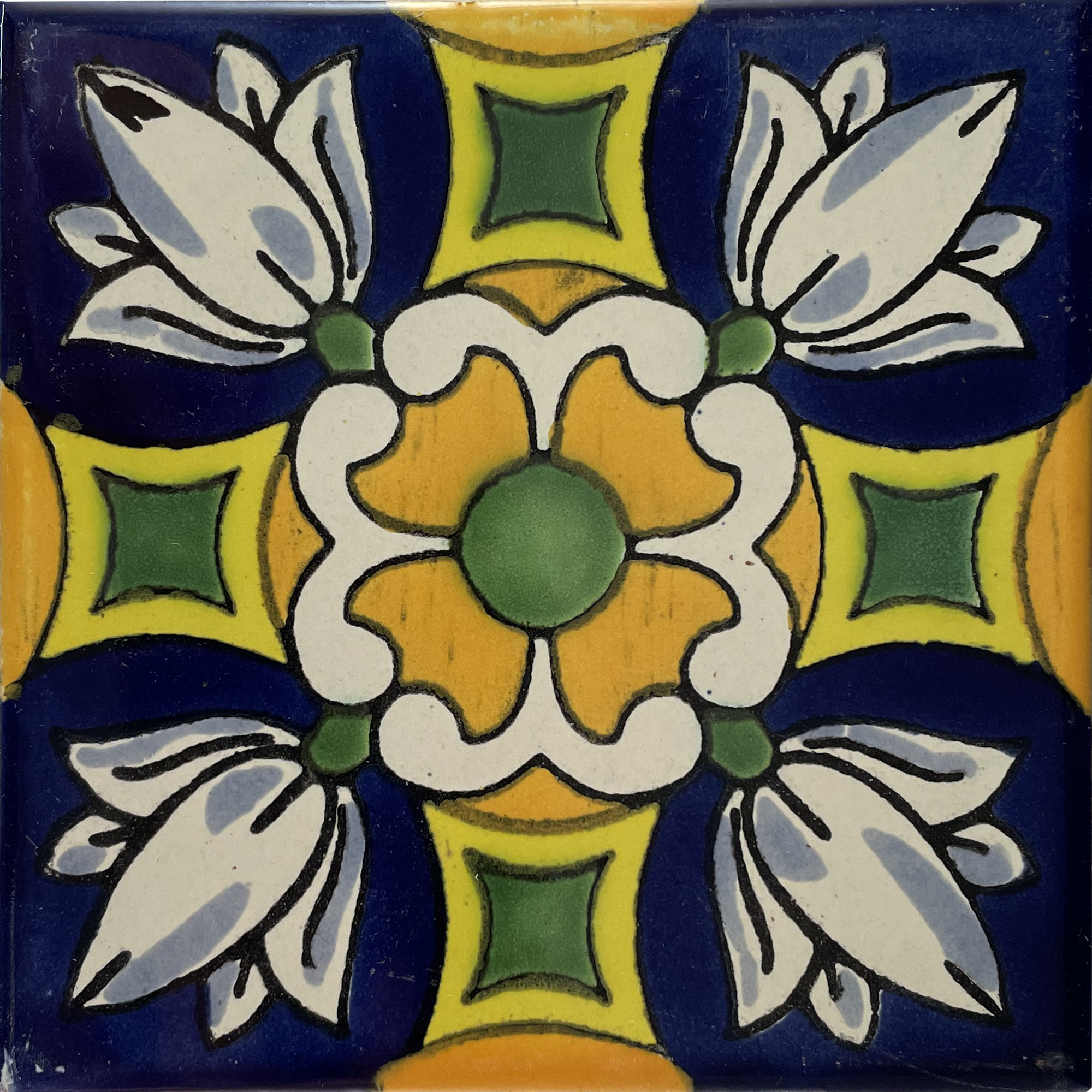 TalaMex Cotton Santa Barbara Mexican Tile 