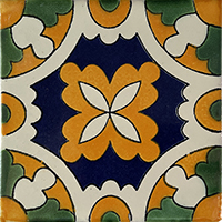 TalaMex Serra Santa Barbara Mexican Tile 