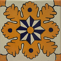 TalaMex Forsythia Santa Barbara Mexican Tile 