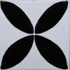 TalaMex Black Clover Mexican Tile