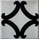 TalaMex Black Diamond Talavera Mexican Tile