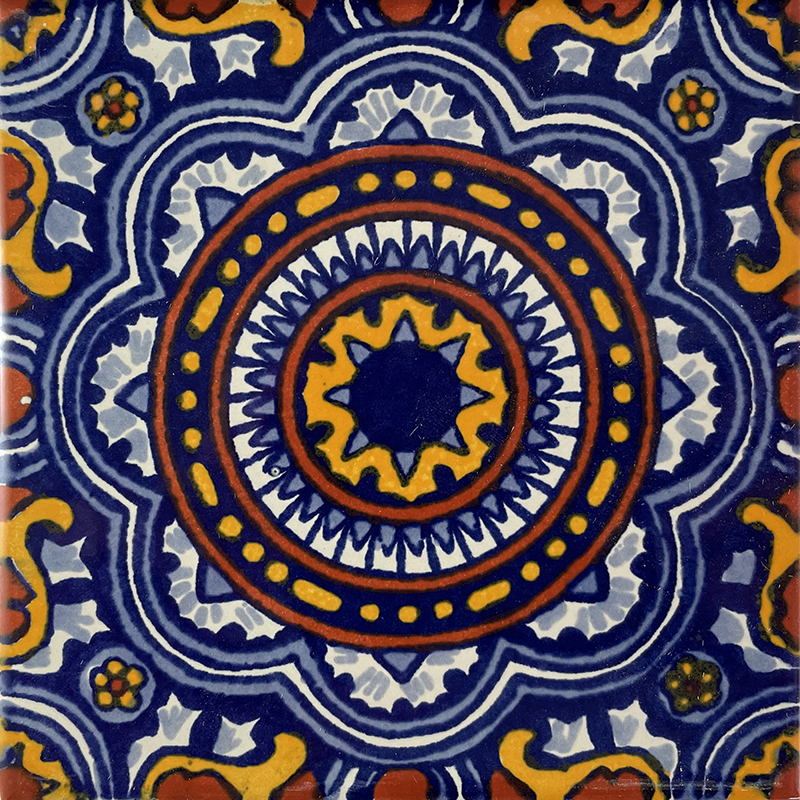 TalaMex Full Moroccan Talavera Mexican Tile