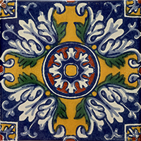 TalaMex Aldeno Talavera Mexican Tile