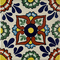 Mission Arts and Crafts Ceramic Mexican Tile Collection – Mexican Tile  Designs