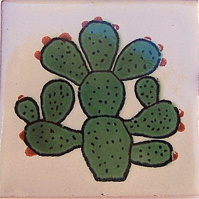 Nopal Talavera Mexican Tile