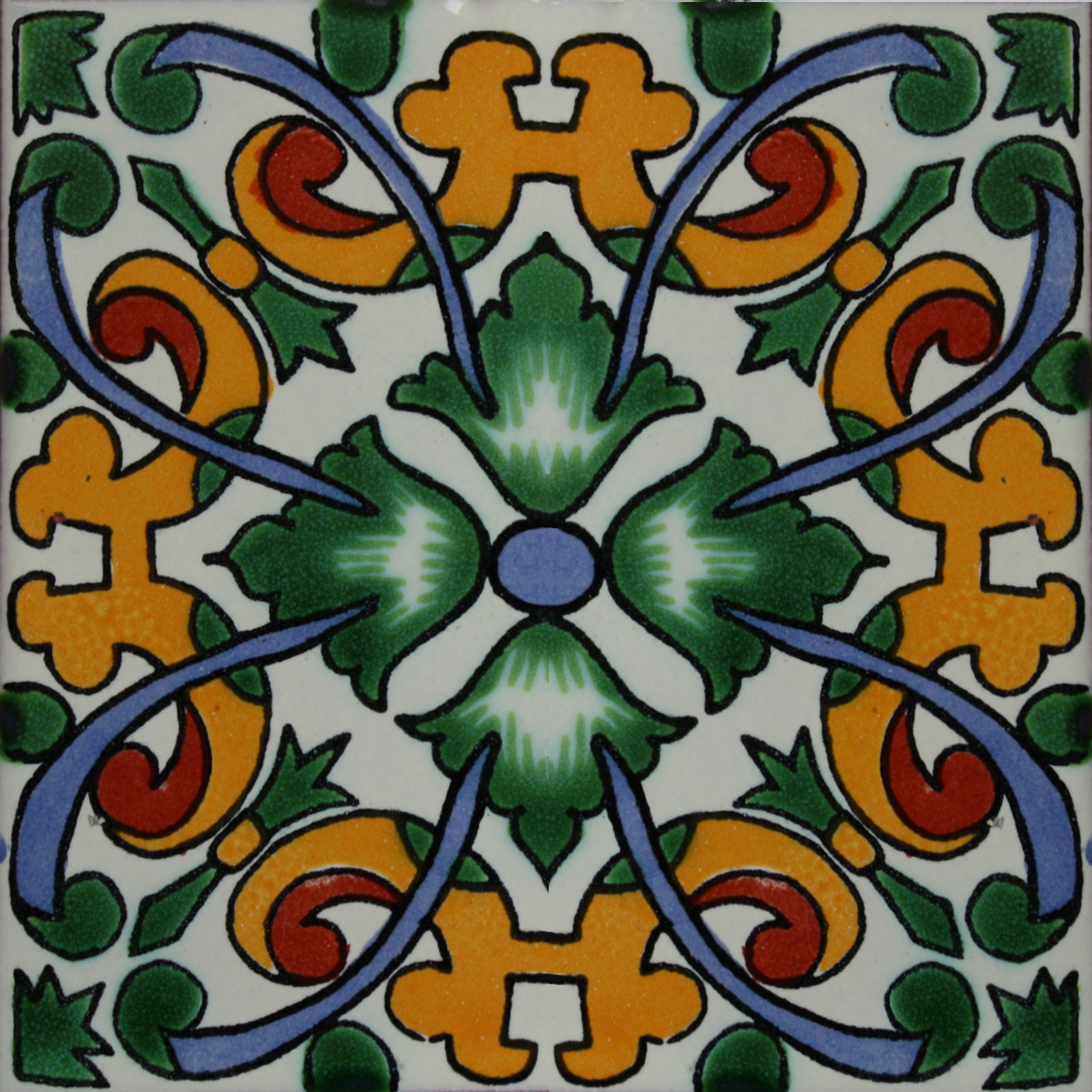 TalaMex Becedas Talavera Mexican Tile