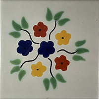 TalaMex Bouquet Talavera Mexican Tile