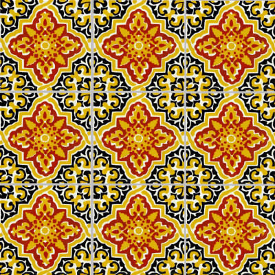 TalaMex Covelo Talavera Mexican Tile Close-Up