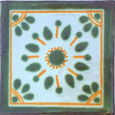 Garden Talavera Mexican Tile