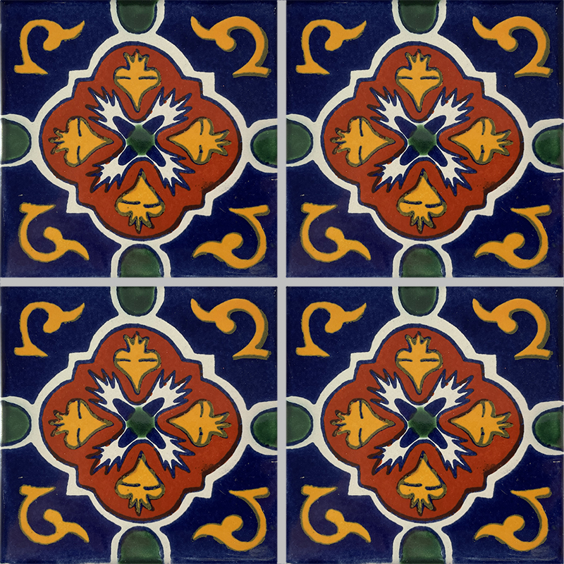 Greca C Talavera Ceramic Tile