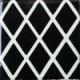 TalaMex Black Diamonds Talavera Mexican Tile