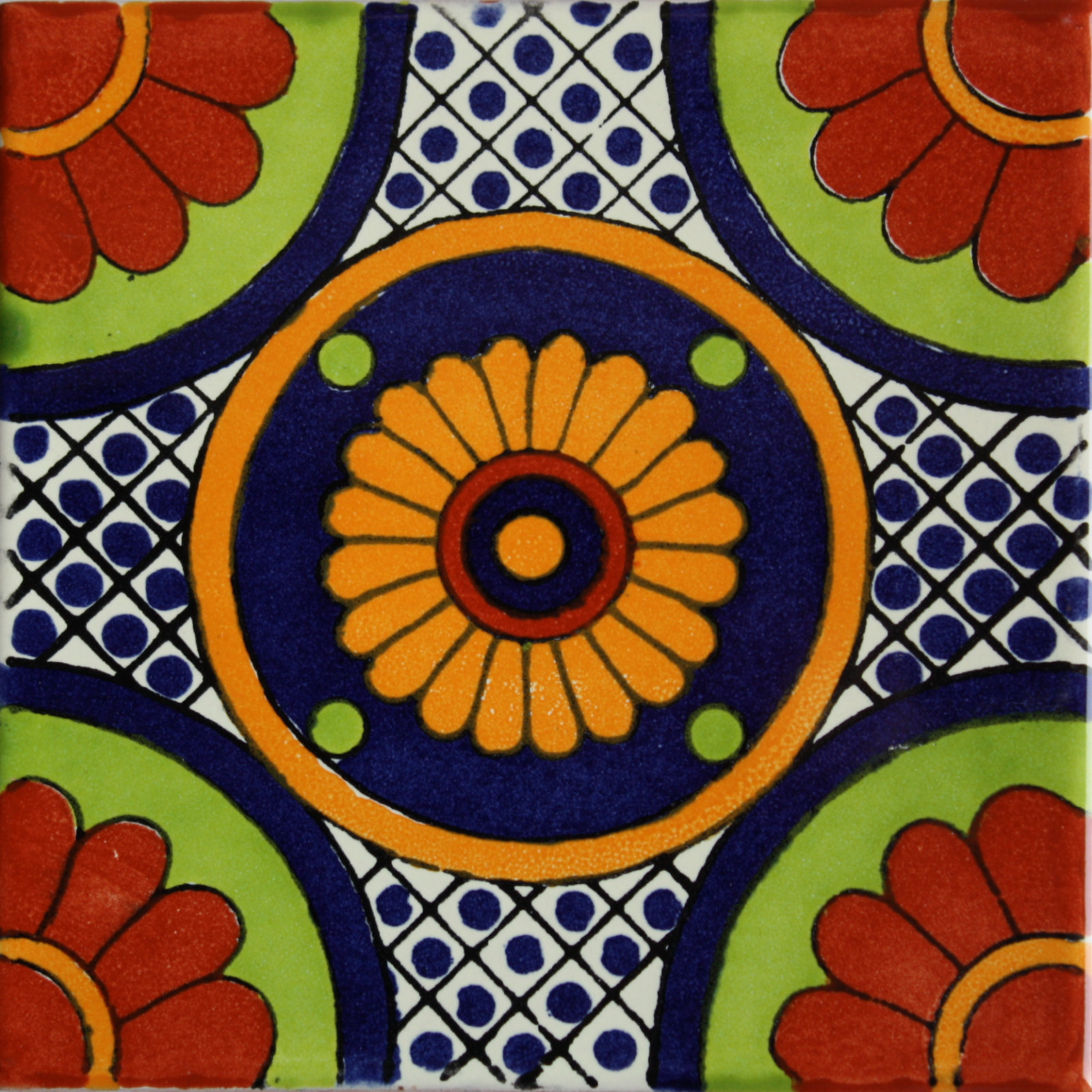 TalaMex Bacanora Talavera Mexican Tile