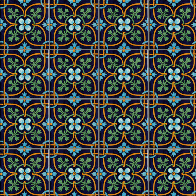 TalaMex Soyopa Talavera Mexican Tile Close-Up