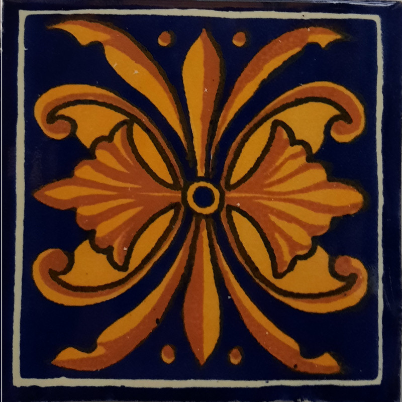 TalaMex Monarca Talavera Mexican Tile