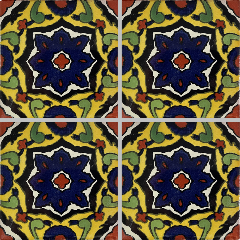 TalaMex Cuneo Talavera Mexican Tile Details