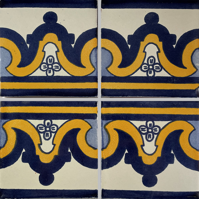 TalaMex Milan Talavera Mexican Tile Details