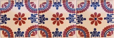 TalaMex Terra Madrid Talavera Mexican Tile Details